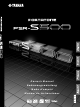 Yamaha PORTATONE PSR-S500 Manual De Instrucciones