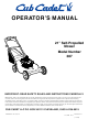 Cub Cadet LT1042 Operator's Manual