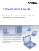 Brother MFC-J4310DW Network User's Manual