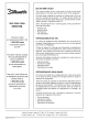 Danby Silhouette DWC512BL Owner's Manual
