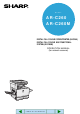 Sharp AR-C260 Network Scanner Operations