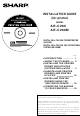 Sharp AR-C260 Software Installation Manual