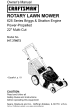 CRAFTSMAN 917.376672 Owner's Manual