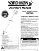 Yard-Man YM70SS Operator's Manual