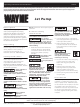 Wayne JSU50 Operating And Parts Manual