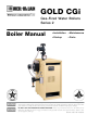 Weil-McLain GOLD CGI 2 SERIES Manual