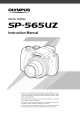 OLYMPUS SP-565UZ Instruction Manual