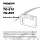 OLYMPUS TG-810 Instruction Manual