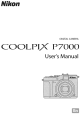 NIKON COOLPIX P7000 User Manual