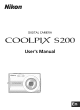 NIKON COOLPIX S200 User Manual