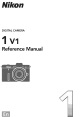 NIKON 1 V1 Reference Manual