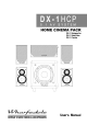 Wharfedale Pro DX-1HCP User Manual