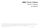 Honda Civic 2 Door Owner's Manual