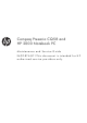 HP Compaq Presario CQ58 Maintenance And Service Manual