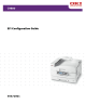 Oki C9800hdn Configuration Manual