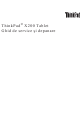 Lenovo ThinkPad X200 Tablet Ghid De Service Şi Depanare