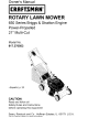 CRAFTSMAN 917.370563 Owner's Manual