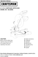 CRAFTSMAN 126.32565 Operator's Manual