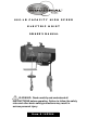 Northern Industrial Tools 142264 Owner's Manual