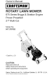 CRAFTSMAN 917.370752 Owner's Manual