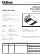 NuTone VENT-A-LITE 668RP Architectural & Engineering Specifications