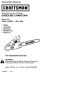 CRAFTSMAN C944.414420 Instruction Manual