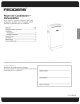 Fedders A6P09D2COM Manual