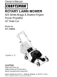 CRAFTSMAN 917.376654 Owner's Manual