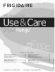 Frigidaire FPEF4085KFA Use & Care Manual