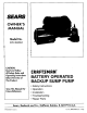 CRAFTSMAN 390.306062 Owner's Manual