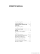 Frigidaire FRS20ZSGB3 Owner's Manual