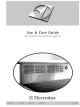 Electrolux E30DD75ESS Use & Care Manual