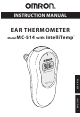 Omron MC-514 with IntelliTemp Instruction Manual
