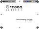 Oregon Scientific WR608 User Manual