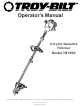 Troy-Bilt TB75SS Operator's Manual