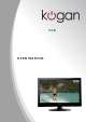 Kogan KGNFHDLED24VBA User Manual