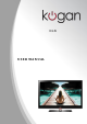 Kogan KGNFHDLED42VBA User Manual