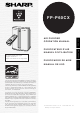 Sharp Plasmacluster FP-P60CX Operation Manual