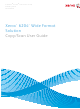 XEROX 6204 Wide Format Solution User Manual