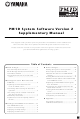 Yamaha PM1D Supplementary Manual