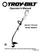 Troy-bilt TB32CS Operator's Manual