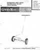 Wards Garden Mark ZYJ-220C Owner's Manual