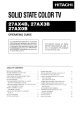 Hitachi 27AX4B Operating Manual