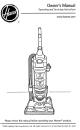 Hoover UH70085 Owner's Manual