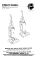 Hoover UH30015 Owner's Manual