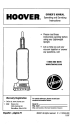 Hoover U4730 Owner's Manual