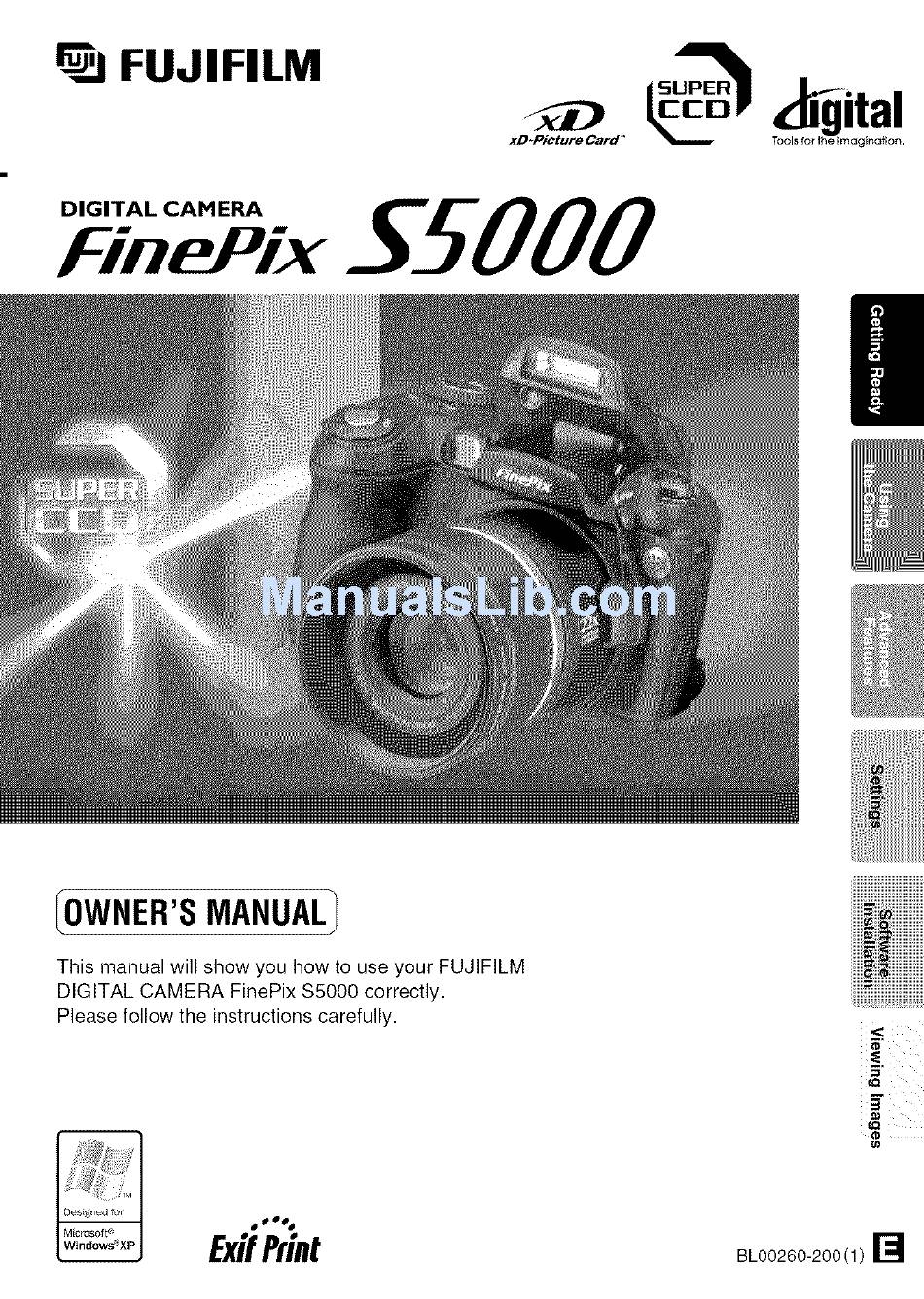 fuji finepix s5600 service manual Manual fuji finepix s5500