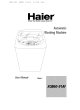 HAIER XQB60-91AF User Manual