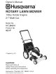 HUSQVARNA 917.384516 Owner's Manual
