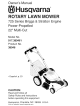 HUSQVARNA 917.380461 Owner's Manual